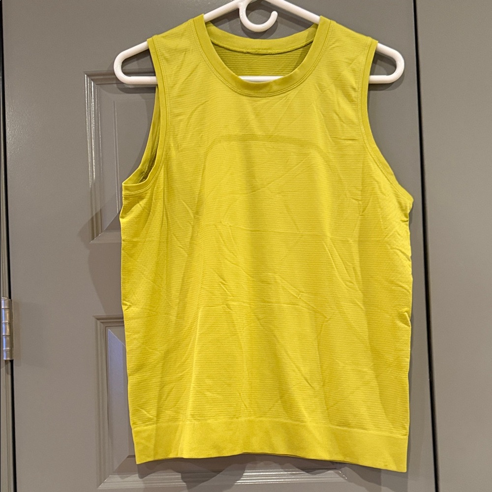 LAST CALL! Lululemon athletica Yellow Green Tank Top